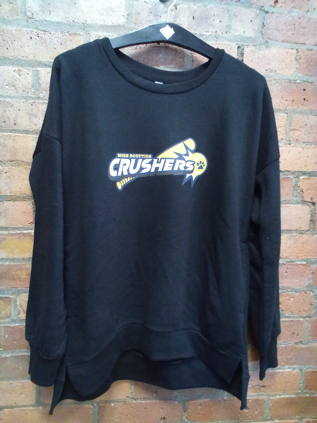 CLEARANCE - Miss Scotties Crushers Ladies Crewneck Sweatshirt - Size Medium