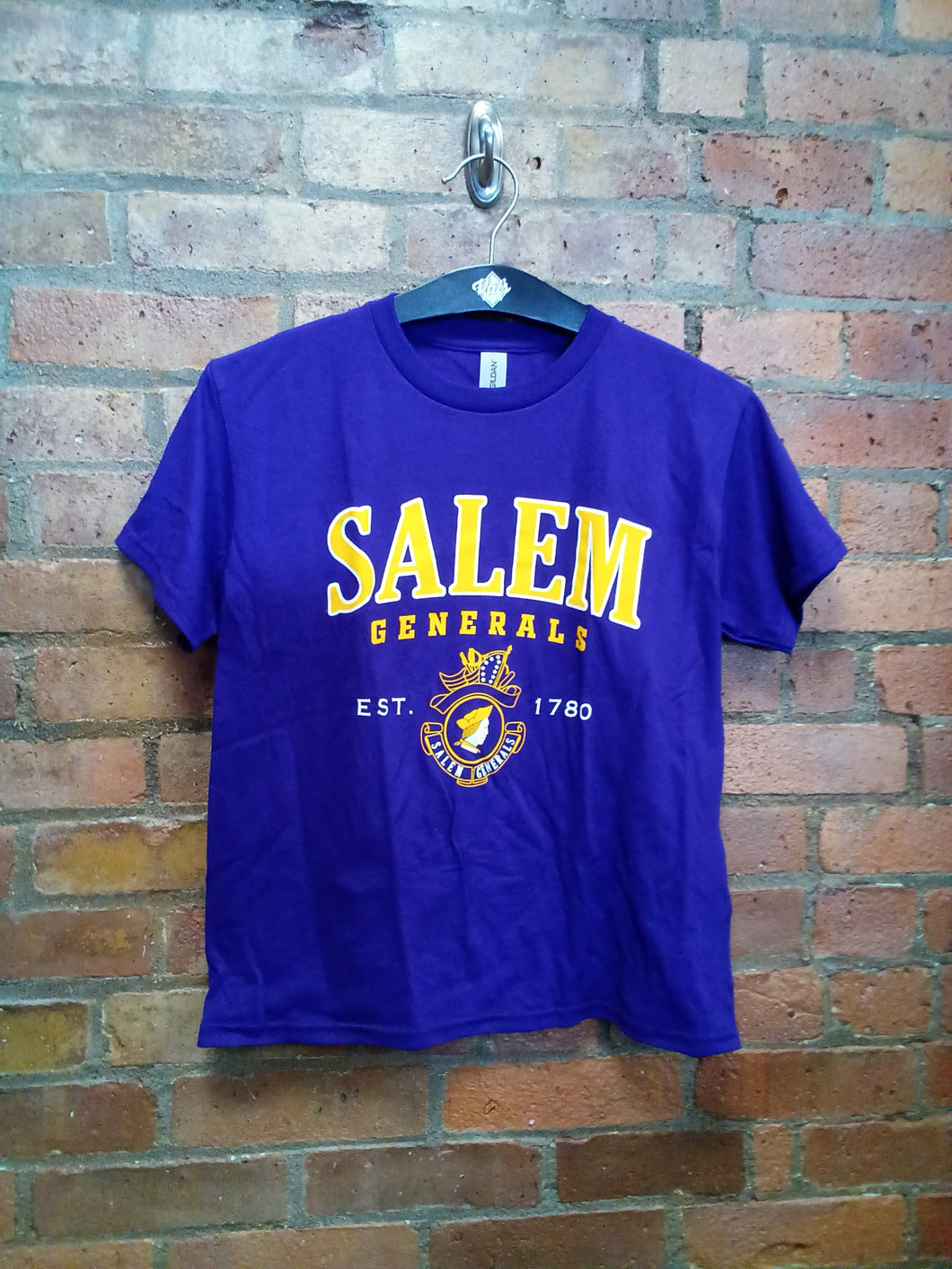 CLEARANCE - Salem Generals Youth Short Sleeved Shirt - Size Large