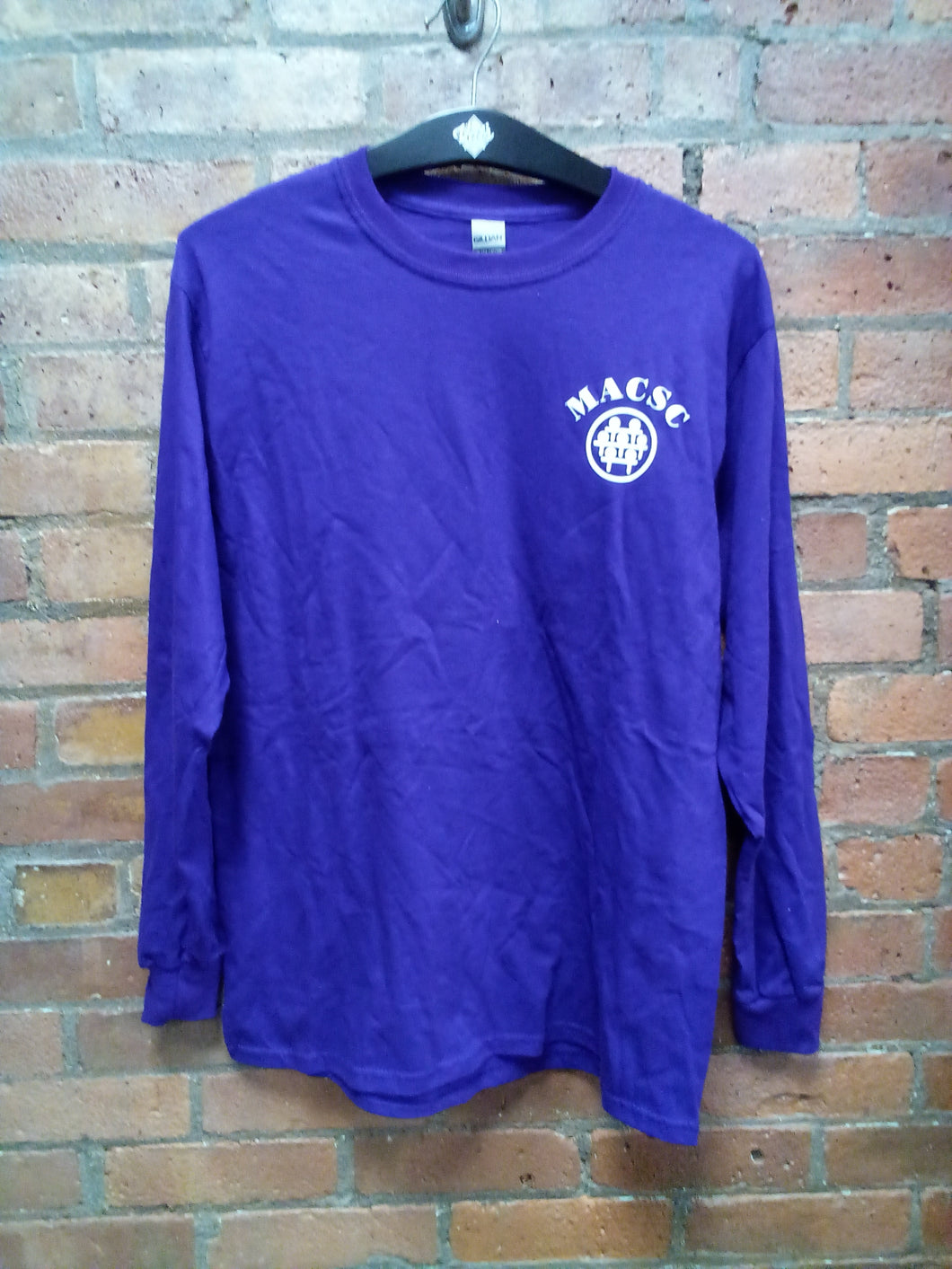 CLEARANCE - MACSC Domestic Violence Awareness Long Sleeved Shirt - Size Medium