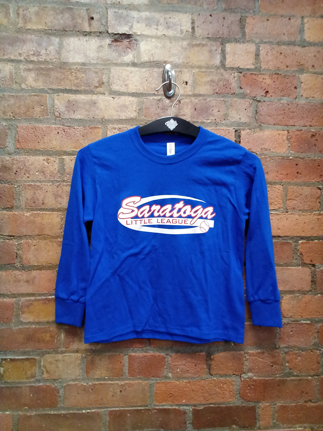 CLEARANCE - Saratoga Little League Youth Long Sleeved Shirt -  Size Small
