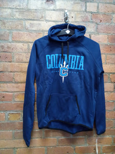 CLEARANCE - Columbia Blue Devils Ladies Blue Performance Hooded Sweatshirt - Size Small