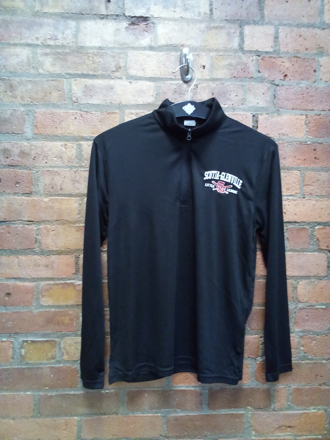 CLEARANCE - Scotia-Glenville Little League Youth 1/4 Zip Lightweight Shirt - Size Large