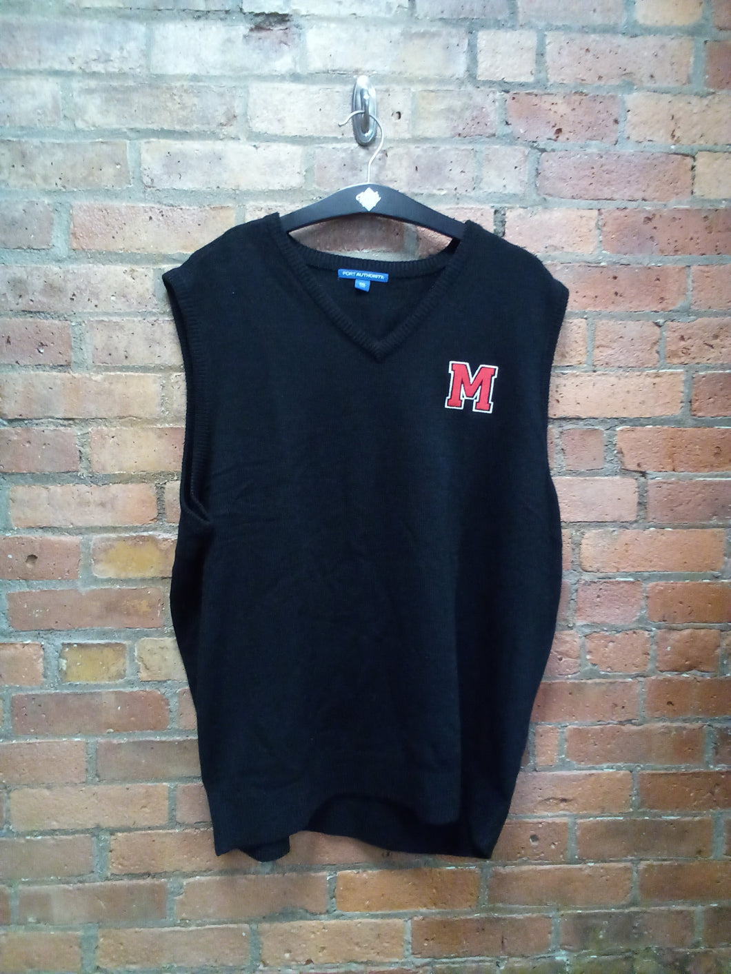 -CLEARANCE- Mechanicville V-Neck Sweater Vest - Size - 2X
