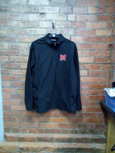 -CLEARANCE- Mechanicville 1/4 zip fleece pullover - Size - L