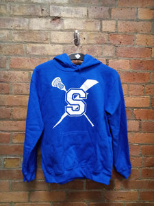 CLEARANCE - Saratoga Lacrosse Hooded Sweatshirt - Size Small