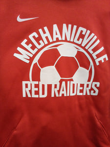 CLEARANCE - Mechanicville Soccer Nike Hooded Sweatshirt - Size Medium