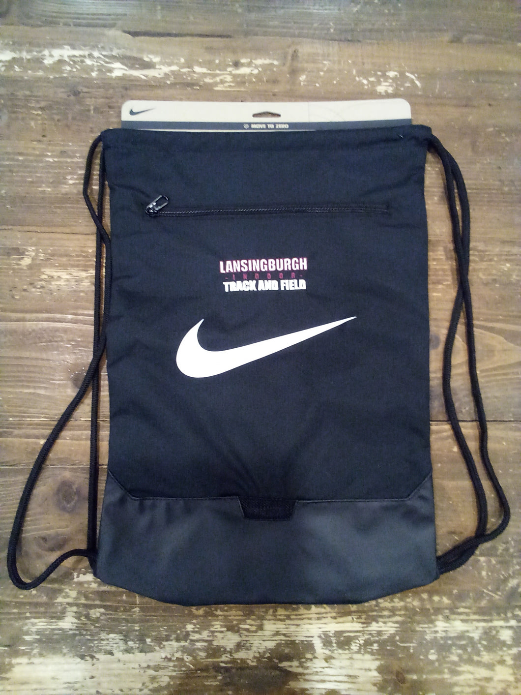 CLEARANCE - Lansingburgh Indoor Track & Field Nike Drawstring Bag