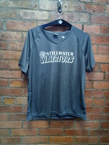 CLEARANCE -  Stillwater Warriors Ladies V-Neck T-Shirt - Size XL
