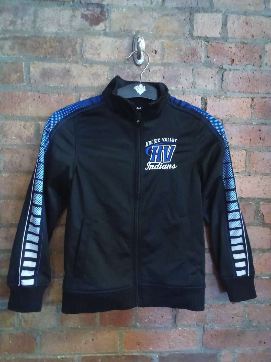 CLEARANCE - Hoosic Valley Indians Youth  Tricot Track Jacket - Size Small