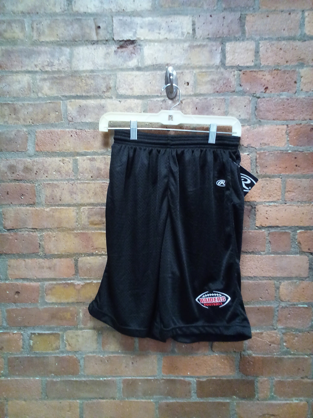 CLEARANCE - Mechanicville Raiders Football Gym Shorts - Size Medium