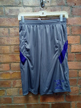Load image into Gallery viewer, CLEARANCE - Ballston Spa Scotties Gray Gym Shorts - Size Adult Small

