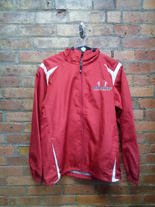 CLEARANCE - RED RAIDERS SOFTBALL HOODED JACKET - SIZE SMALL