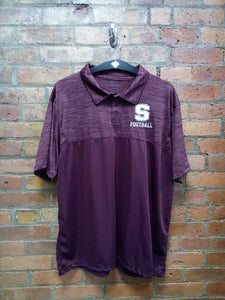 CLEARANCE - Stillwater Football Performance Polo Shirt - Size XL