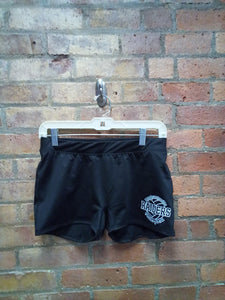 CLEARANCE - Mechanicville Volleyball Ladies Spandex Shorts - Size Large