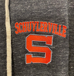 CLEARANCE- Schuylerville Ladies Embroidered Full Zip