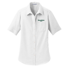 Load image into Gallery viewer, Shen Staff Short Sleeve Button Down Shirt- Ladies &amp; Men&#39;s, 4 Colors ($33)
