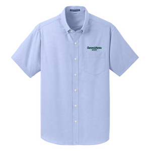 Shen Staff Short Sleeve Button Down Shirt- Ladies & Men's, 4 Colors ($33)