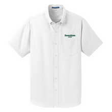 Load image into Gallery viewer, Shen Staff Short Sleeve Button Down Shirt- Ladies &amp; Men&#39;s, 4 Colors ($33)
